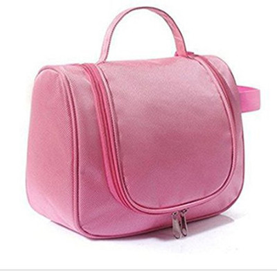 

House of Quirk Toiletry Bag with Hanging Hook Organizer for Travel Accessories - Baby Pink Travel Toiletry Kit(Pink)
