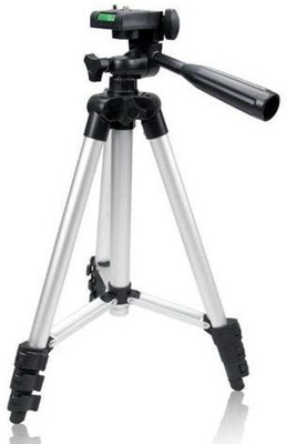 

SLSS Telescopic Tripod for Smartphones, Tablets and Camera Tripod(Silver, Supports Up to 2)