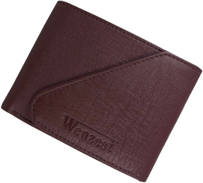 

Wenzest Boys Brown Artificial Leather Wallet(3 Card Slots)