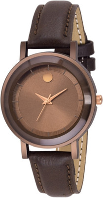 

Celora AV-104 Professional Brown Dial Leather Branded Watch - For Women