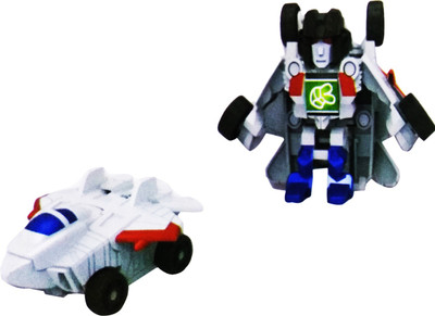 

Emob Automatic Mini Super Power Hero Action Figure Transformer Converting to Car Toy for Kids(Multicolor)