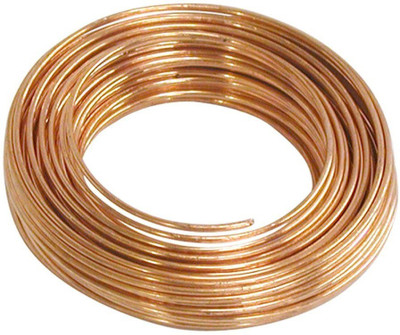 

Art Ifact 18 Gauge - 10 Meters of Copper Wire (1.219 mm Diameter) - Dead soft - 99.9% Pure Copper Wire - Without Enameled - DIY Jewellery & Artistic