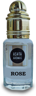 

ASHTAAROMAS Pure Rose Attar 8ml with Unique Basket Packaging Floral Attar(Rose)