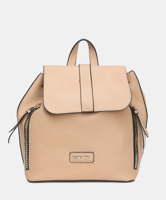 

Cara Mia WF17316Brown 2 L Backpack(Beige), Brown