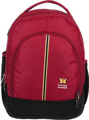 

Liviya SB862LV 23 Medium Backpack(Red)