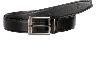 

ASIAN SWAN Men Formal Black Artificial Leather Reversible Belt