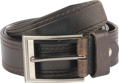 

Raza Men Casual Black Genuine Leather Belt
