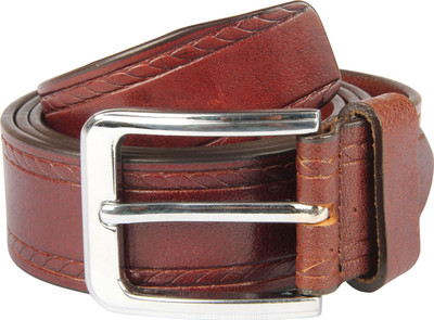 

Raza Men Casual Brown Genuine Leather Belt