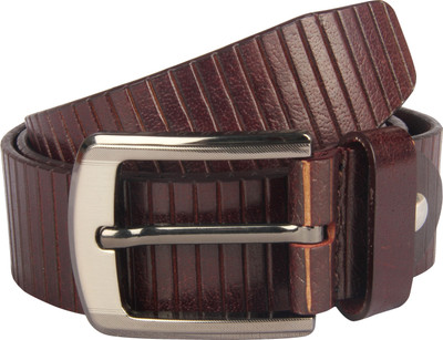 

Raza Men Casual Brown Genuine Leather Belt