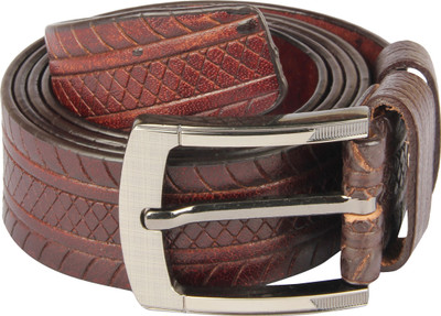 

Raza Men Casual Brown Genuine Leather Belt