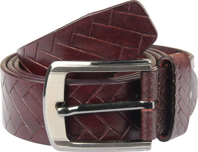 

Raza Men Casual Brown Genuine Leather Belt