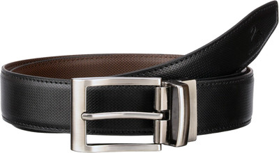 

ASIAN SWAN Men Formal Black Artificial Leather Reversible Belt