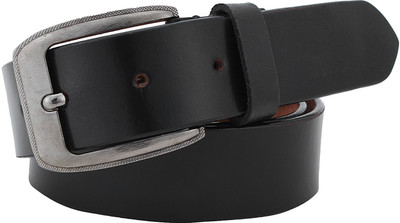 

Entire Men Casual, Formal, Party Black Genuine Leather Belt