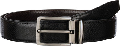 

ASIAN SWAN Men Formal Black Artificial Leather Reversible Belt