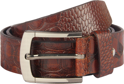

Raza Men Casual Brown Genuine Leather Belt
