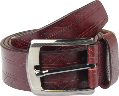 

Raza Men Casual Brown Genuine Leather Belt