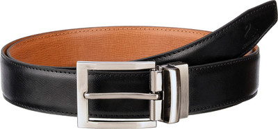 

ASIAN SWAN Men Formal Black Artificial Leather Reversible Belt