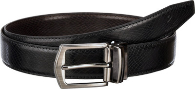 

ASIAN SWAN Men Formal Black Artificial Leather Reversible Belt
