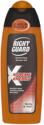 

Right Guard Deodorising Shower Gel, Xtreme Energy - 250ml(250 ml)