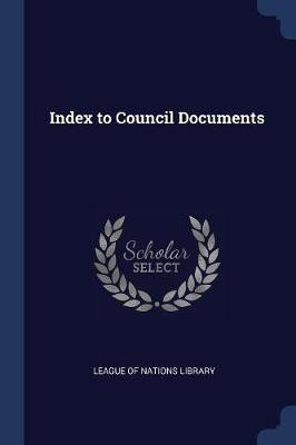 Index to Council Documents(English, Paperback, unknown)