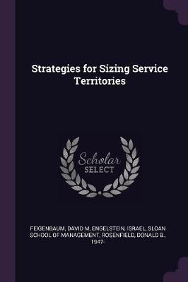 Strategies for Sizing Service Territories(English, Paperback, Feigenbaum David M)
