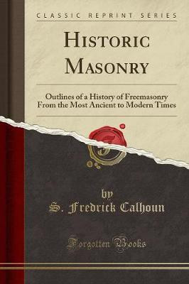 Historic Masonry(English, Paperback, Calhoun S. Fredrick)