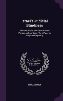 Israel's Judicial Blindness(English, Hardcover, Lord Joseph)