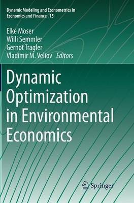 Dynamic Optimization in Environmental Economics(English, Paperback, unknown)