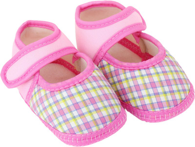 

Neska Moda Floral 6 To 12 Month Baby Booties(Toe to Heel Length - 11 cm Pink)