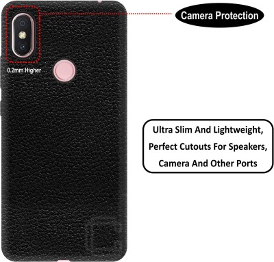 CASE CREATION Back Cover for Mi Redmi Y2(Black, Dual Protection, Pack of: 1)