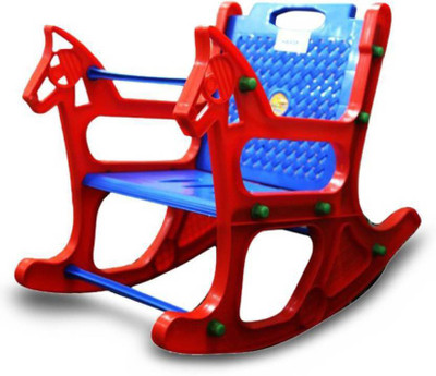

SBJCollections Plastic Rocking Chair With Handle & Foot rest(Multicolor)