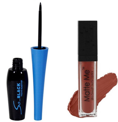 

Vedy matte liner and Lipstick combo for girls(Set of 1)