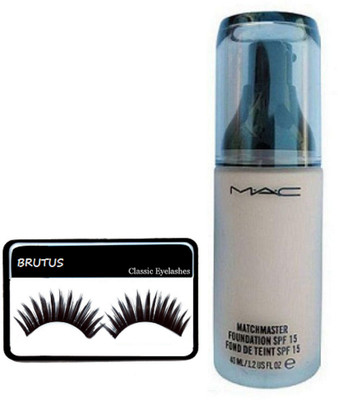 

BRUTUS Eyelashes, Matchmaster Foundation Liquid Foundation(Set of 2)