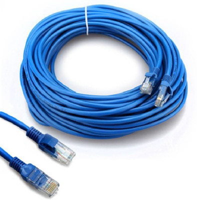 

Etake 10 Meter CAT6 Blue Network Ethernet Network Patch Cord,Lan Cable, Patch Cable(Compatible with Computer, Laptop, Router, Networking switches,, Blue)