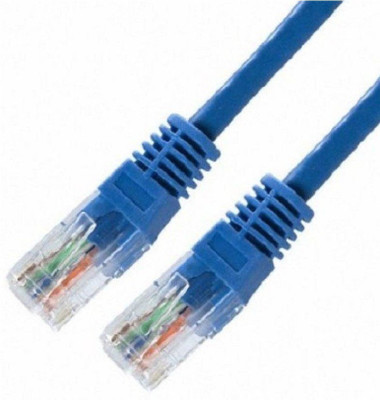 

Etake 5 Meter CAT6 Blue Network Ethernet Network Patch Cord,Lan Cable, Patch Cable(Compatible with Computer, Laptop, Router, Networking switches,, Blue)