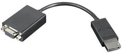 

Lenovo 57Y4393 VGA Cable * DisplayPort Video - HD-15 VGA - 7.8 VGA Cable(Mobile, Laptop, Tablet, Mp3, Gaming Device, Black)
