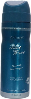 Al Nuaim BLUE WAVE Body Spray - For Men & Women(200 ml)