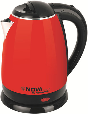 

Nova NKT -2734 Electric Kettle(1.7 L, Red, Black)