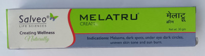 Salveo Lifesciences, Bangalore Melatru Cream- Melanin,Pimples,Black Spot remover(30 g)
