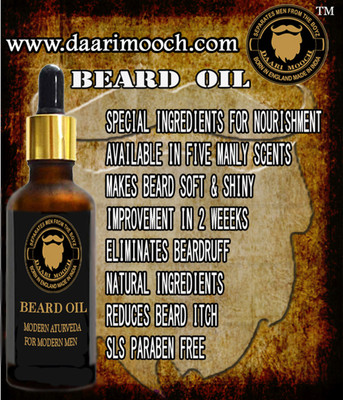 

DAARIMOOCH Citrusy Beard Oil Hair Oil(50 ml)