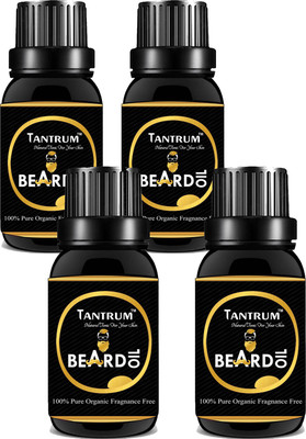 

TANTRUM Ultimate Beard & Mustache Oil For Men / Beard Oil For Beard Growth / Beard Oil Original & Effective - 30 ml Hair Oil (pack of 4) Hair Oil(30 ml)