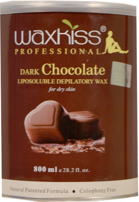 

Waxkiss Dreamron Dark Chocolate Liposoluble Depilatory Wax For Dry Skin 800Ml Wax(800 ml)