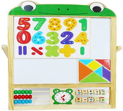 

GRYPTON Learning 2 in 1 Sketchpad writing Board White & Black(Multicolor)