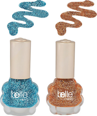 

Belle PACK OF 2 NAIL PAINTS MULTICOLOR(Pack of 2)