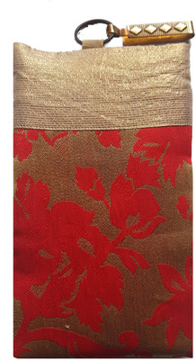 

Mahadev Exports Mobile pouch with zip behind Mobile Pouch(Red)