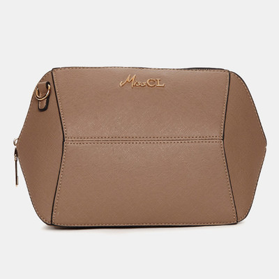 

Miss CL Women Casual Grey Leatherette Sling Bag