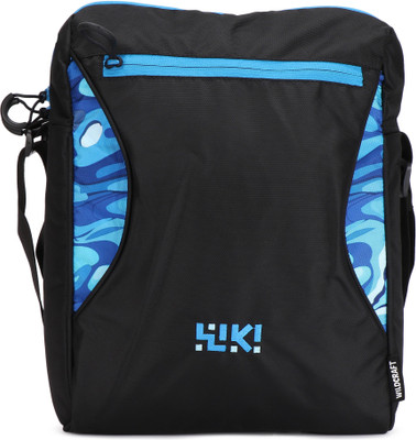 

Wildcraft Women Casual Black, Blue Polyester Sling Bag