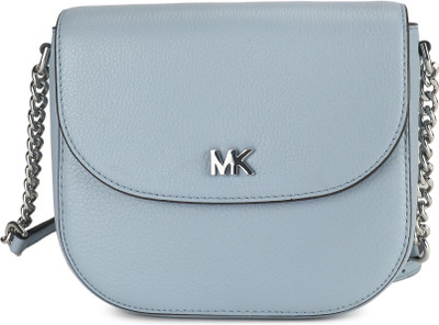 

Michael Kors Women Casual Blue Genuine Leather Sling Bag