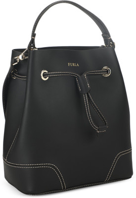 

Furla Women Casual Black Leatherette Sling Bag
