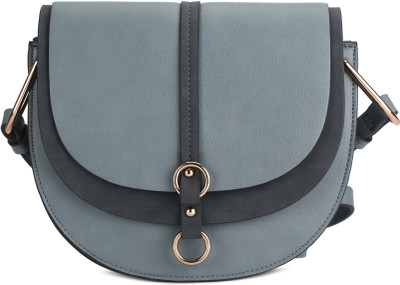 

Accessorize Women Casual Blue PU Sling Bag